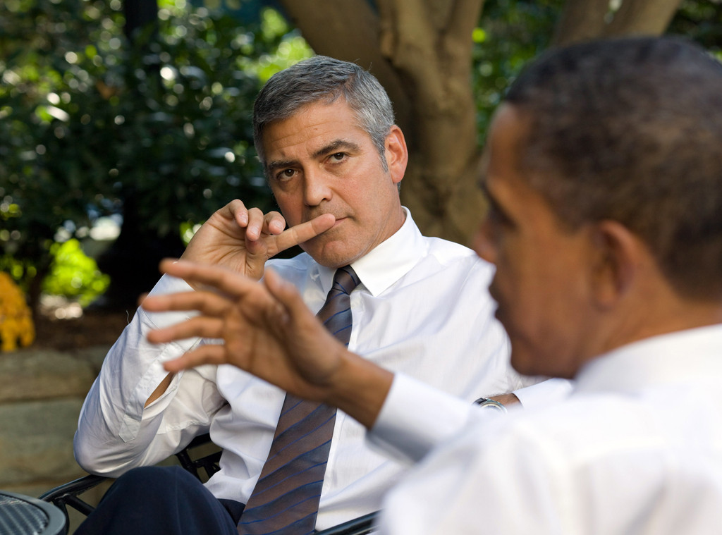 George Clooney, Barack Obama George Clooney, Barack Obama